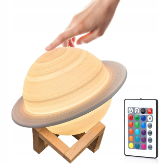 Biela nočná lampa Interlook
